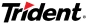 Logotipo Trident Mondelēz